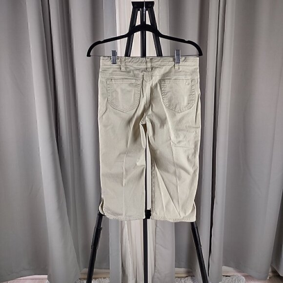Gap Kids Stretch Cotton Tan, Beige, Khaki, Capri Pants Size 10+ - Picture 3 of 10